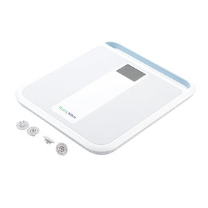 Welch Allyn/Hillrom-RPM-SCALE100 Home Blood Pressure Monitor & Accessories,Scale with (4) Carpet Feet, (4) Alkaline AAA Batteries (US Only)(Each)