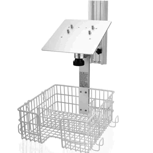 Soporte de pared EDAN (con canasta superior y placa) para iM8, iM60, iM70, iM80, X12. Debe especificar qué unidad se va a montar.