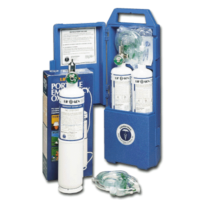 KIT PORTÁTIL DE EMERGENCIA DE O2, 206L