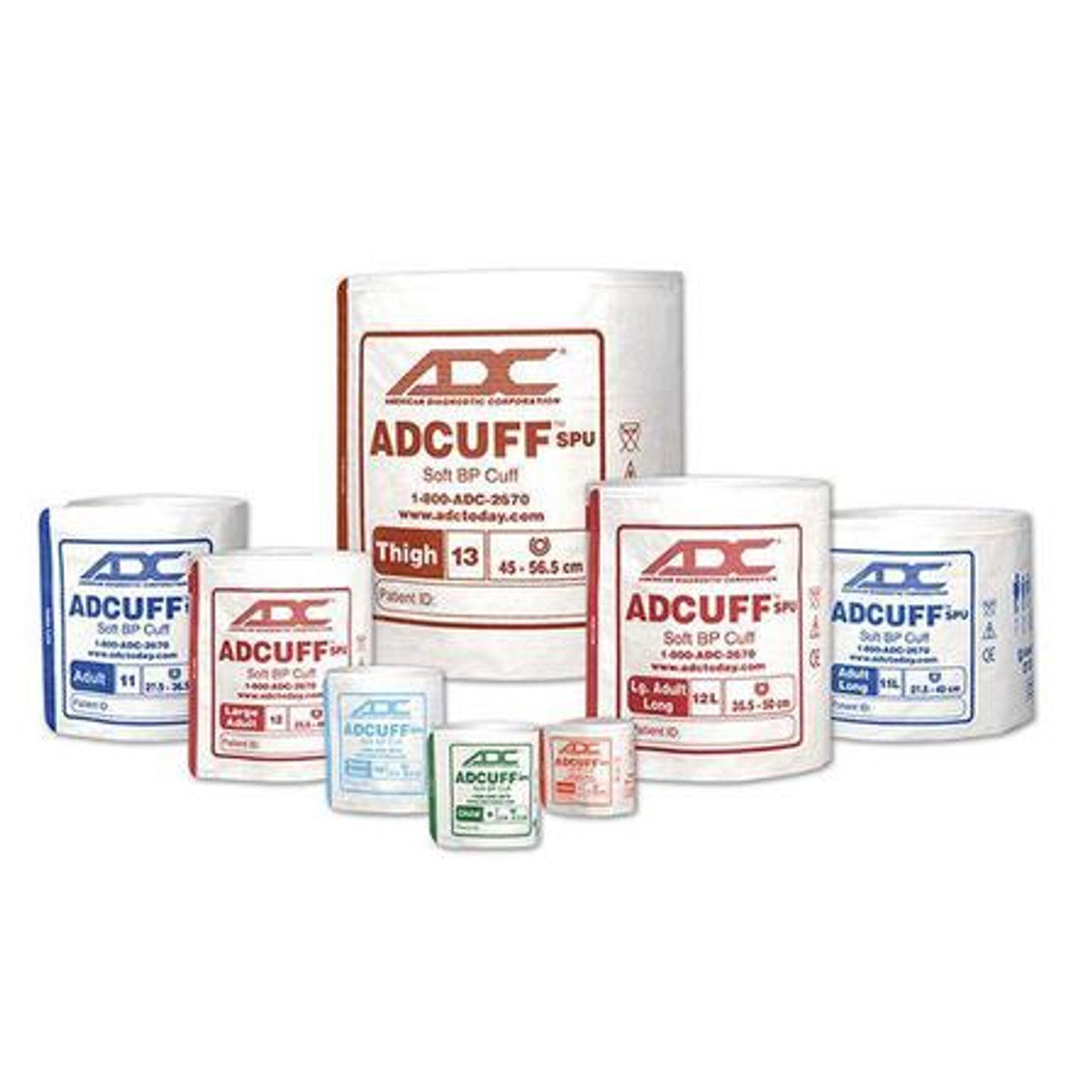 ADC Adcuff SPU Cuff and Bladder with Two Tubes (20/Pkg)