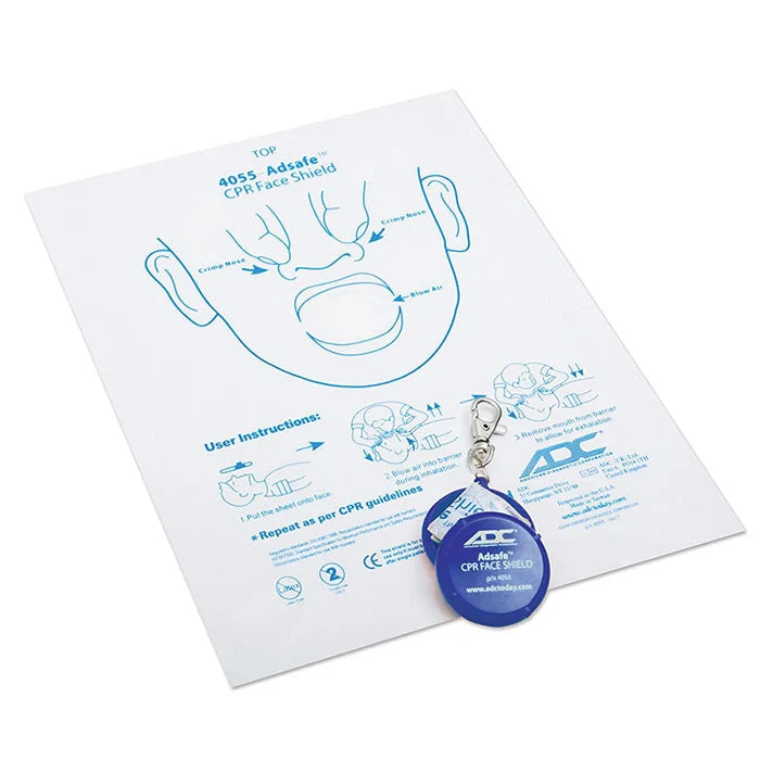ADC Adsafe CPR Face Shield with Keychain