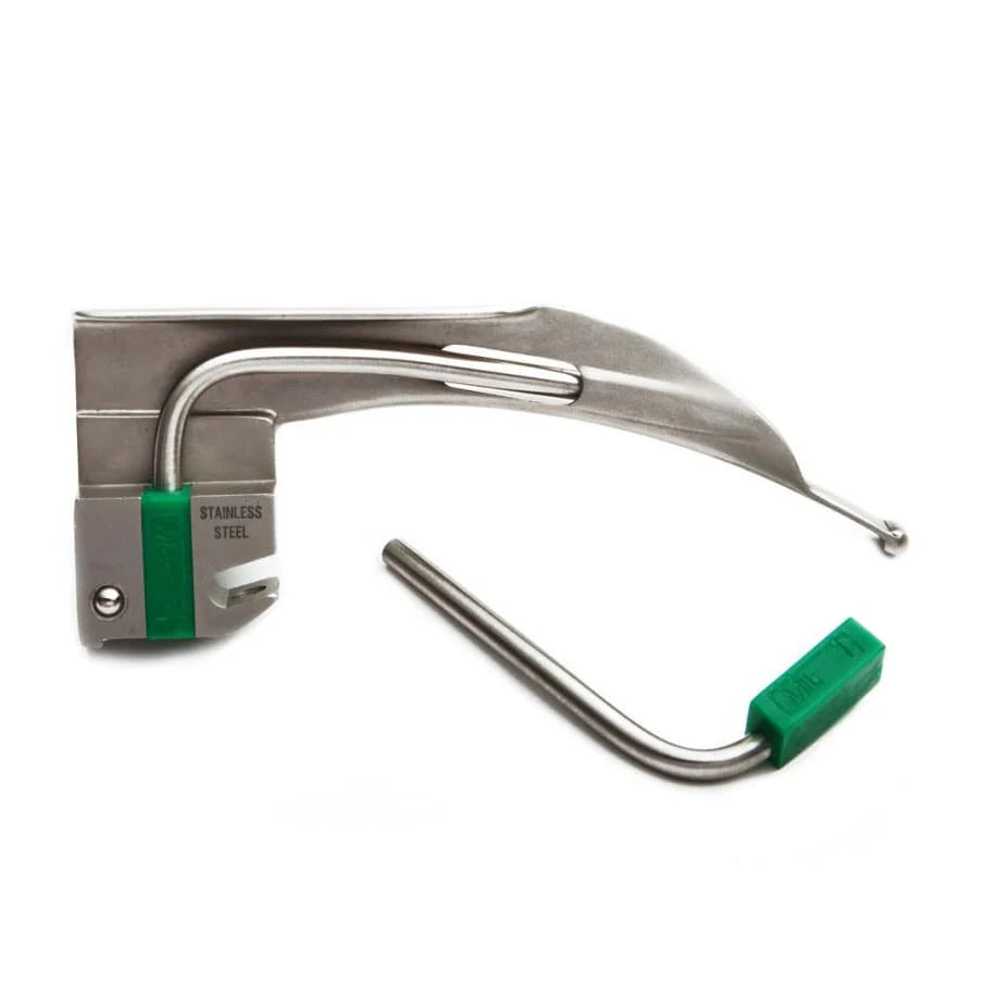 ADC Satin Fiber Optic Macintosh Blade