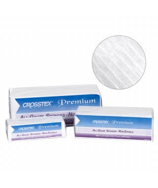 Crosstex All-Gauze Sponges Premium, Non-Sterile