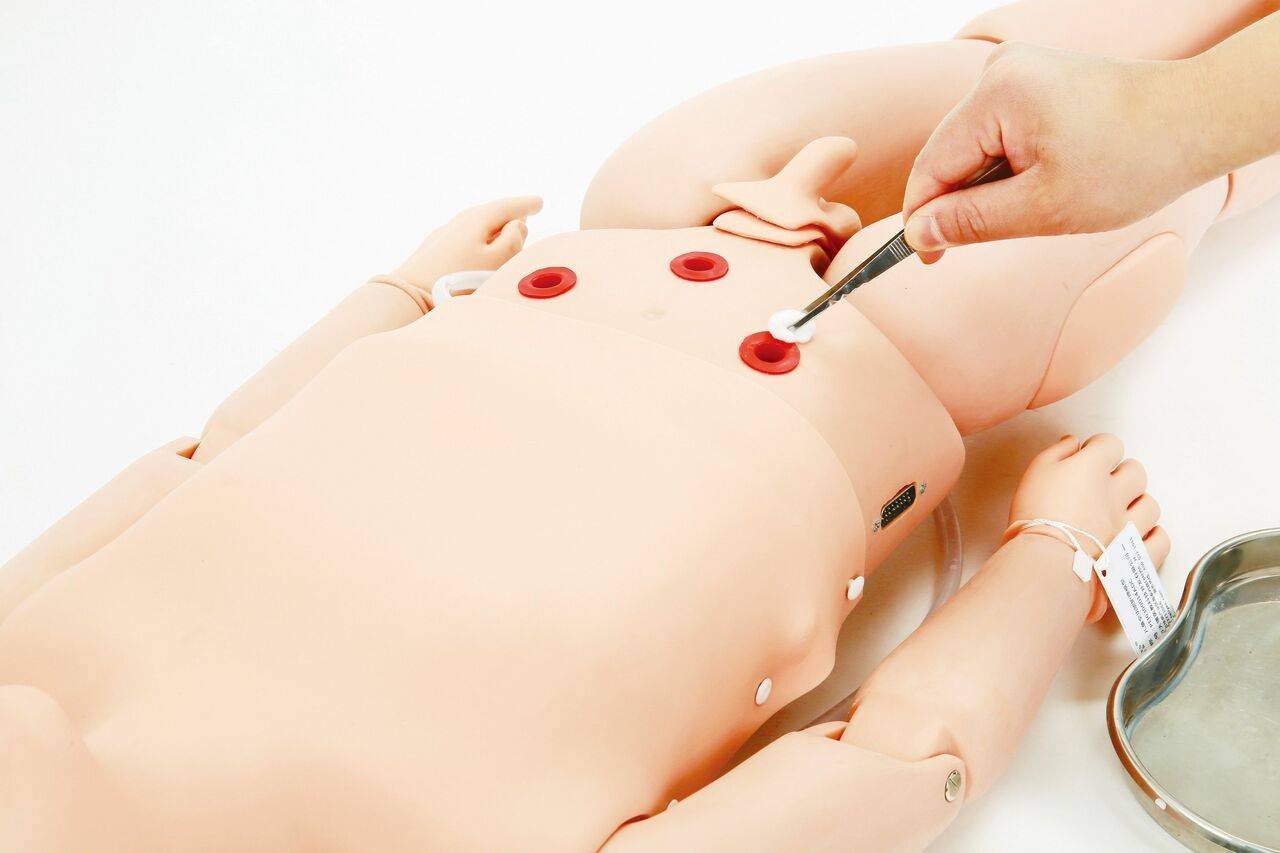 The Anatomy Lab-A-106722 All-purpose Pediatric Care Simulator