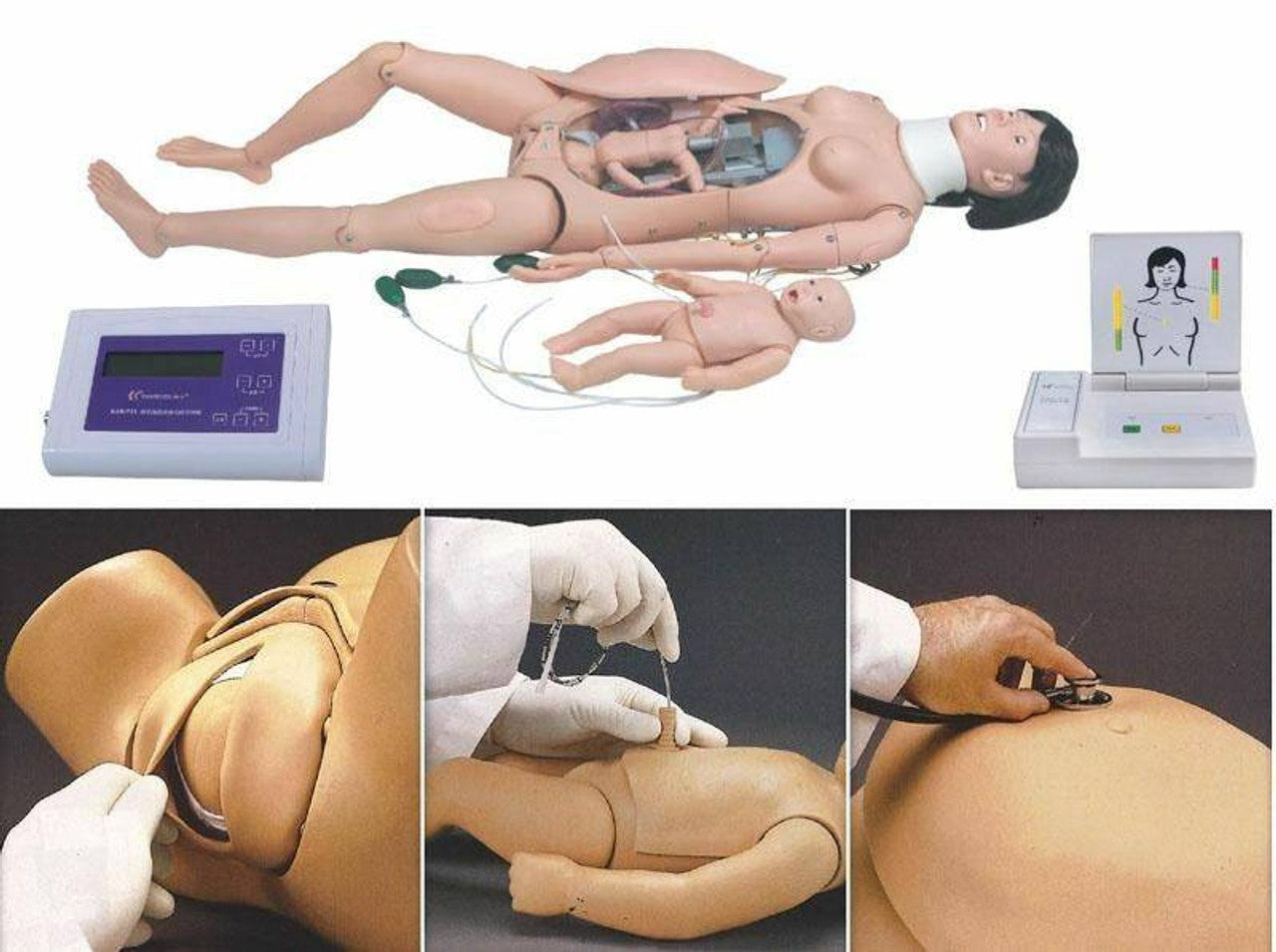 The Anatomy Lab-A-106817 Delivery and Maternal and Neonatal First Aid Simulator, 1/ea