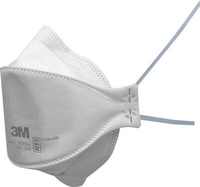 3M™ 9205+ N95 Aura Particulate Disposable Respirator, Foldable