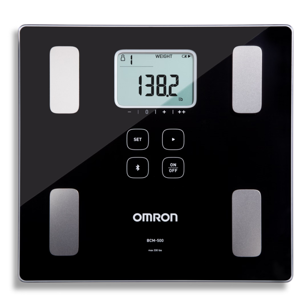 Omron Healthcare-BCM-500 Body Composition Monitor and Scale with Bluetooth® Connectivity, each
