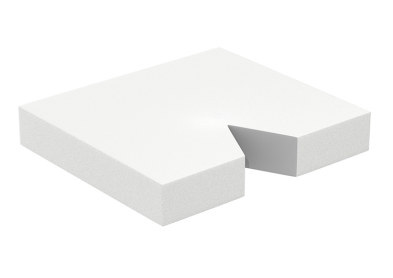 Dynarex-Ever-Soft Coccyx Foam Cushion