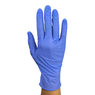 Basic Medical Blue Nitrile Exam Gloves Powder Free