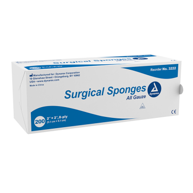 Dynarex Surgical Gauze Sponges - Non-Sterile