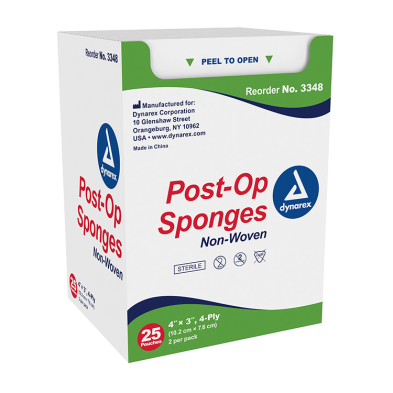 Dynarex Post-Op Sponges