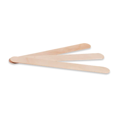 Dynarex-4312 Tongue Depressors Wood 6" - Non-Sterile (500 Each/Box)