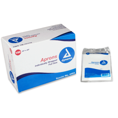 Dynarex-4403 Polyethylene Aprons