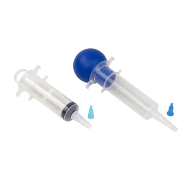 Dynarex Bulb & Piston Irrigation Syringe, 60cc, 50/Cs