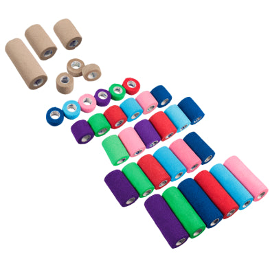 Dynarex Sensi Wrap, Self-Adherent Bandage Rolls, Latex Free