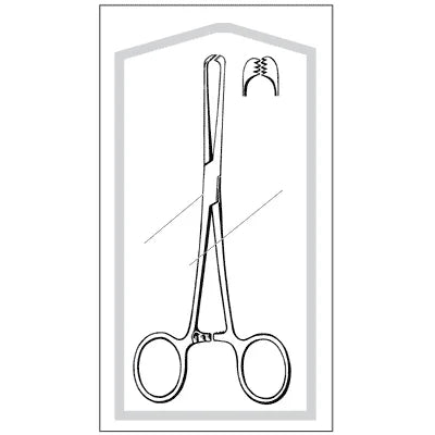 Sklar-96-2576 Econo Sterile Allis Tissue Forceps, 50 items/case