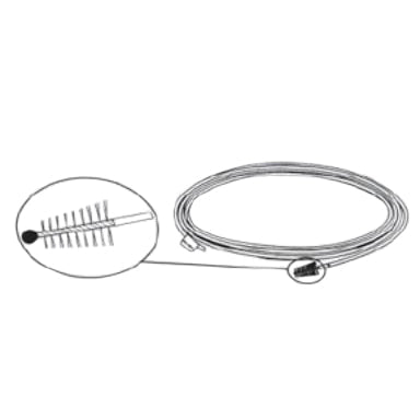 Conmed Corporation-001615 ConMed Double Instrument Cleaning Brush (100/bx)