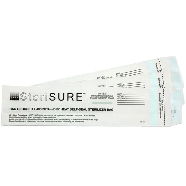 CPAC-400597B SteriSURE Dry Heat Sterilizer Bag (250/Box)