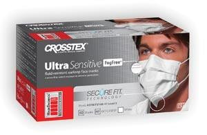 Crosstex-GCFCXSFSF Securefit Ultra Sensitive Earloop Mask 40 Boxes/Case