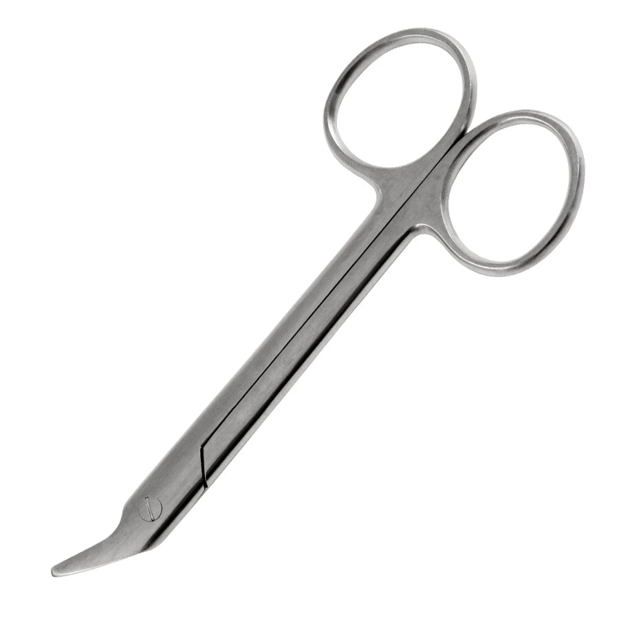 Sklar-24-2342 Suture Wire Cutting Scissors - 4-3/4", Angled, Serrated, 1/ea
