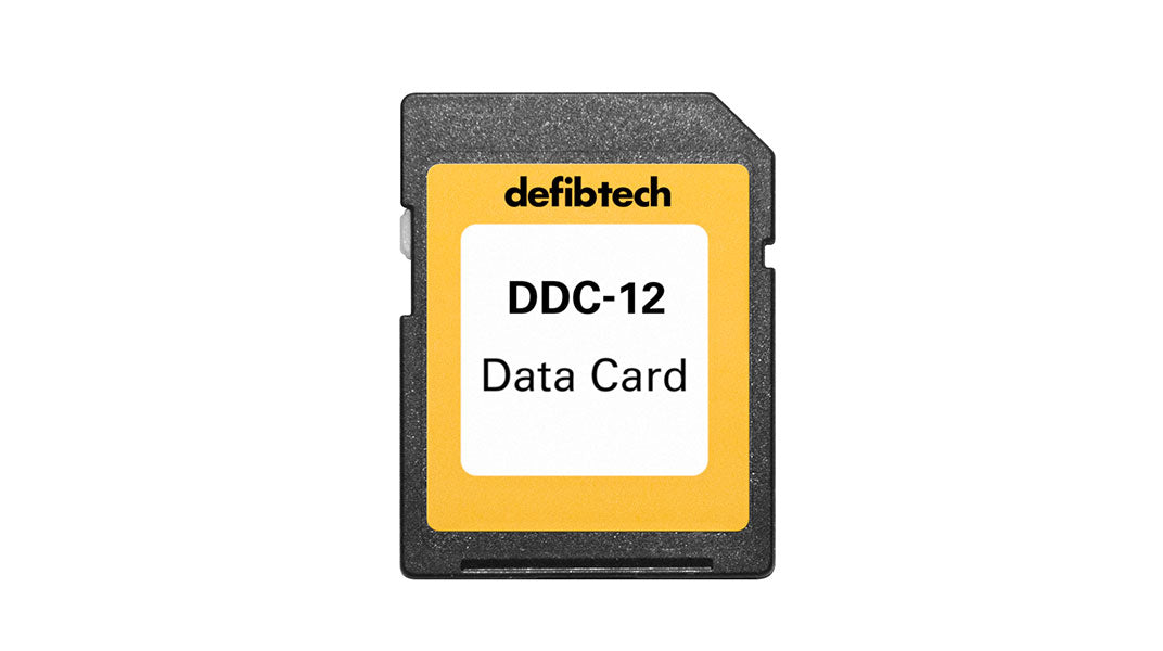 Tarjeta de datos de gran capacidad DEFIBTECH-DDC-12