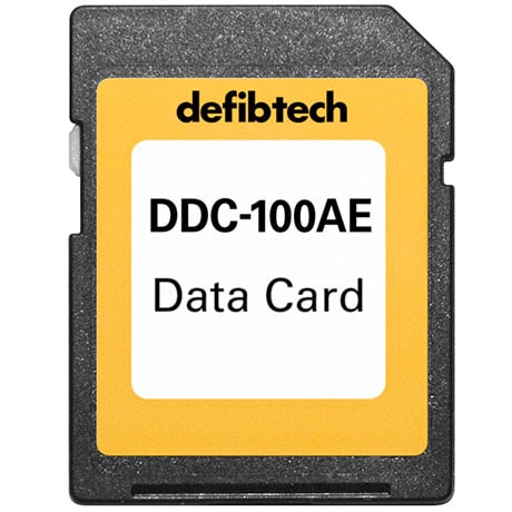 Tarjeta de datos de gran capacidad DEFIBTECH-DDC-12