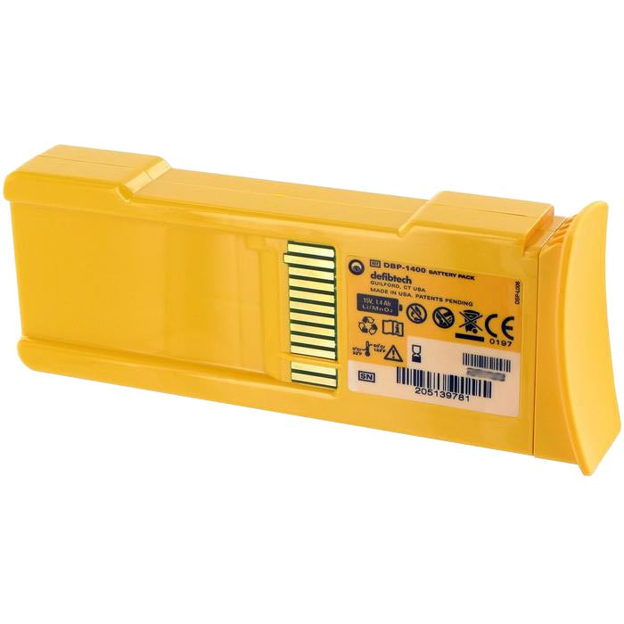 Paquete de batería estándar DEFIBTECH-DCF-200 (DBP-1400), con batería de litio de 9 V