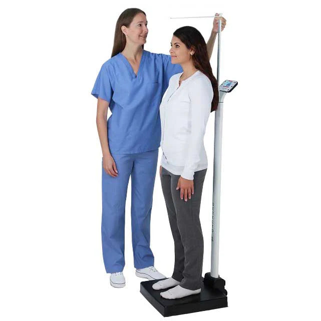 Detecto Apex Digital Clinical Scale with Mechanical Height Rod