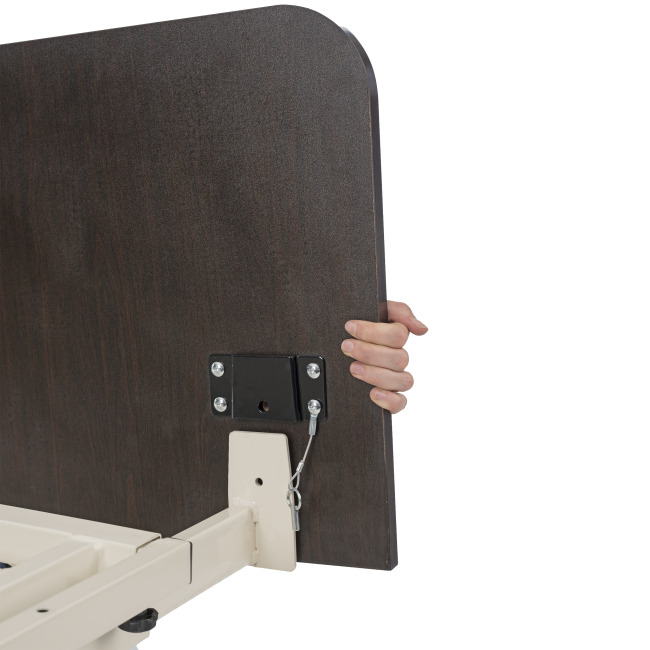 Dynarex-10493-LTC Low Bed - Headboard/Footboard, Light Oak, 1pr/cs