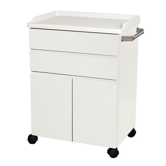 UMF MEDICAL-6204QW Mobile Treatment Cabinet w/ four all- steel
