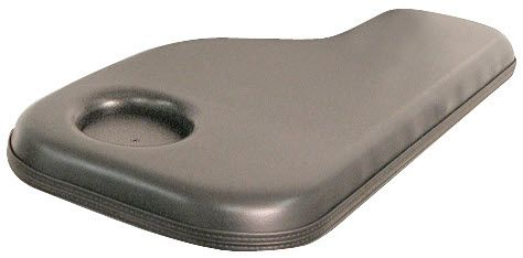 Therafin Half Tray, Padded, Trimline w/ Permobil 3G Armrest Bracket, Cupholder