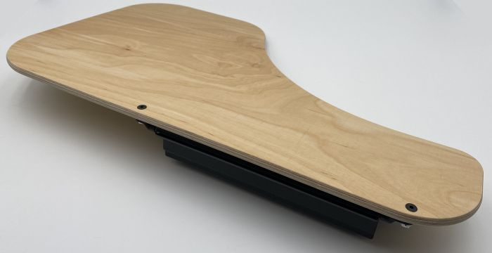 Therafin Half Tray, Wraparound, Woodgrain w/ Adj Height Bracket