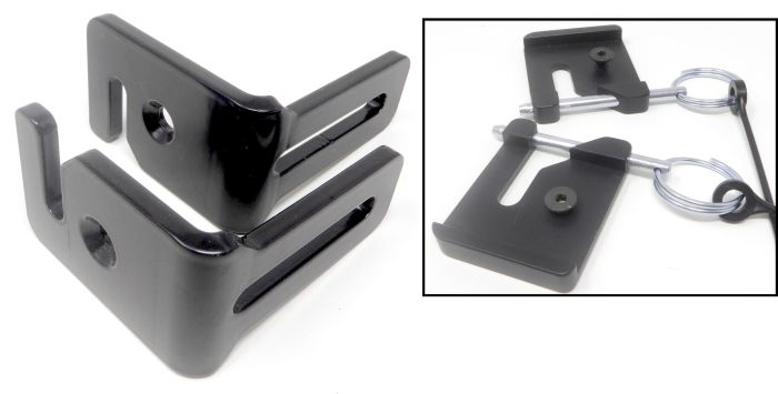 Therafin 51079 Back Hardware, Transit, Replacement Back Hook Assembly, Pair