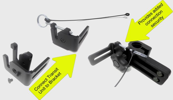 Therafin 51079 Back Hardware, Transit, Replacement Back Hook Assembly, Pair