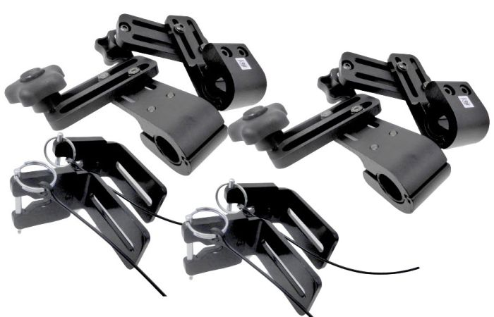 Therafin 51078 Seat Hardware, Transit, 4 Knob Wrap Around, 2 Pairs