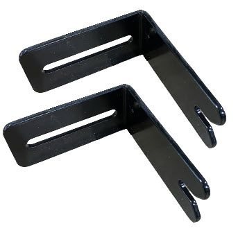 Therafin-50399 Knob Slotted Bracket, Seat, Long Length, Pair