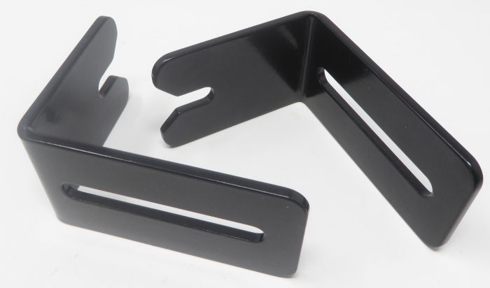 Therafin-50409 Knob Slotted Bracket, Seat, Standard Length, Pair