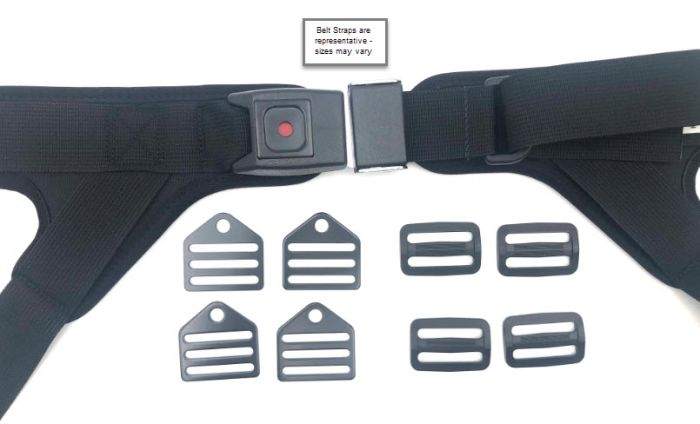 Therafin Hip Belt, 1.5" TheraFit 4-Point Y-Style, PB Security