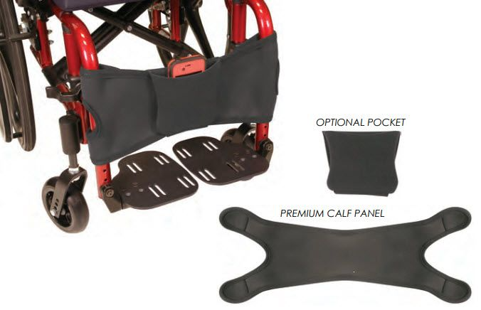 Therafin Calf Panel Convenience Pocket