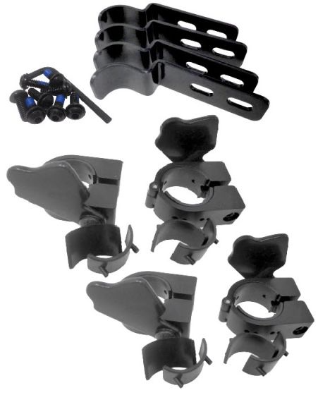 Therafin-50323 Seat Hardware, Zero Drop Hooks w/ Hinged Seat Swingtabs