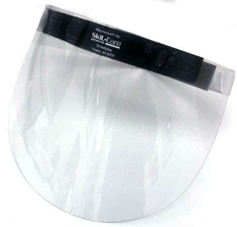 Skil Care 914334 Reusable Face Shield with Extra Foam & Banding (2 Shields & 8 Foam/Banding)