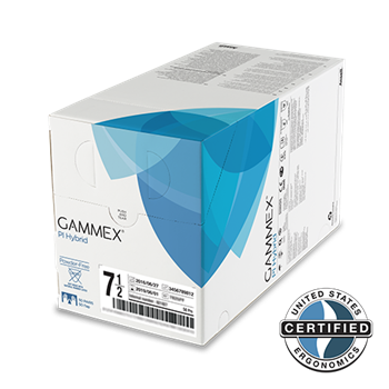 Ansell Gammex® Pi Hybrid Powder-Free Non-Latex Surgical Glove