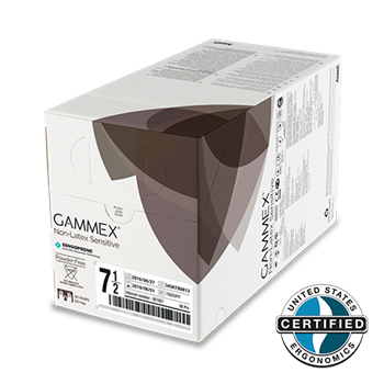 Ansell Gammex Non-Latex Accelerator Free Sensitive Gloves