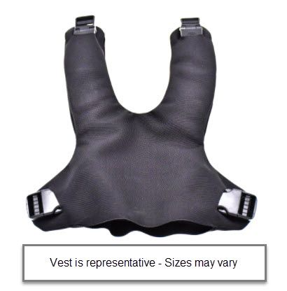 Therafin Therasleeve For Extended Strap Vest, Ballistic Nylon, Trim