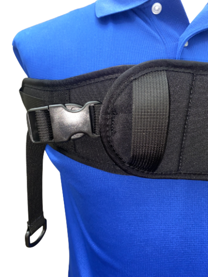 Therafin Chest Strap, 2Pc Therafit 5Mm Static W/Hook-N-Loop Adj & Buckle