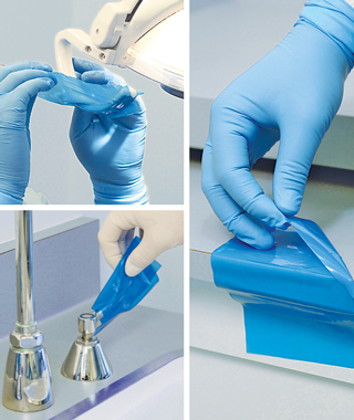 Crosstex Barrier Film with Finger-Lift Edge