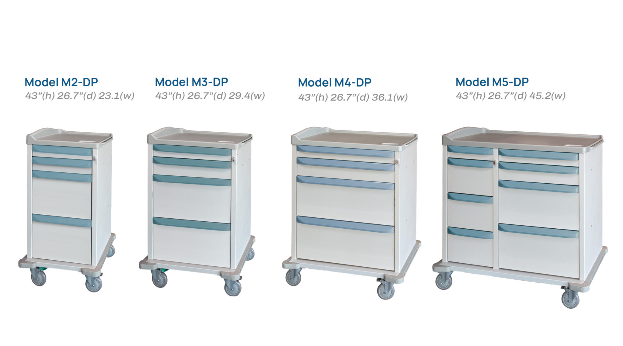 Capsa Healthcare M-Series Medication Cart & Accessories