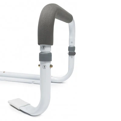 Graham Field-6450R-2-Barandilla de seguridad ajustable para inodoro, 2 unidades por caja