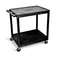 Luxor UTILITY CART/2-SHELF 32x24x34.25"