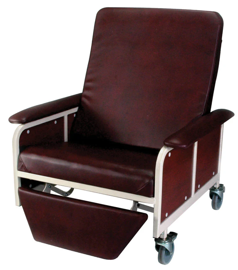 Graham Field-7155P183 Gendron Bariatric Clinical Care Recliner 25.25" Seat Width, Black (1 EA)
